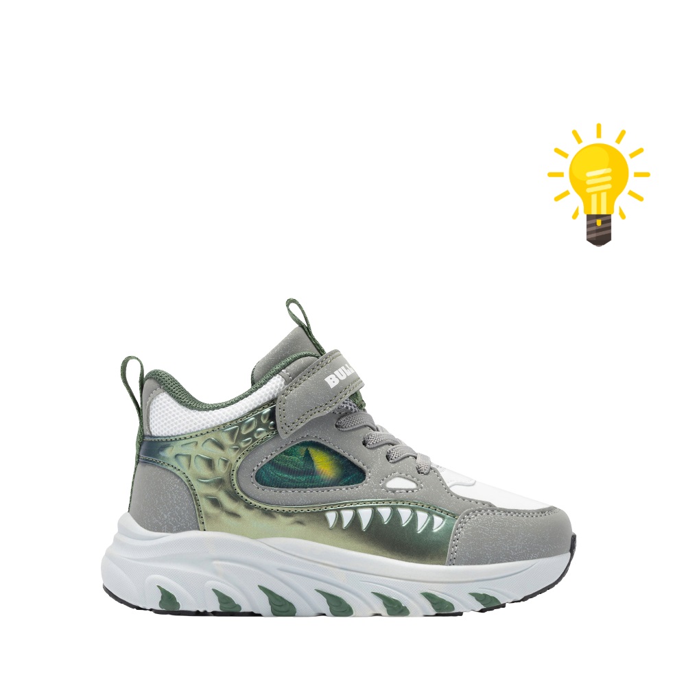 Παιδικό sneaker μποτάκι με φωτάκια Bull Boys  DΝΑL5287 Α00-GRΒΙ Collection Fall/Winter 2026/27