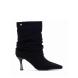 Γυναικείο μποτάκι μαύρο αουεντ ΧΤΙ 146393 Collection Fall/Winter 2026/27-0