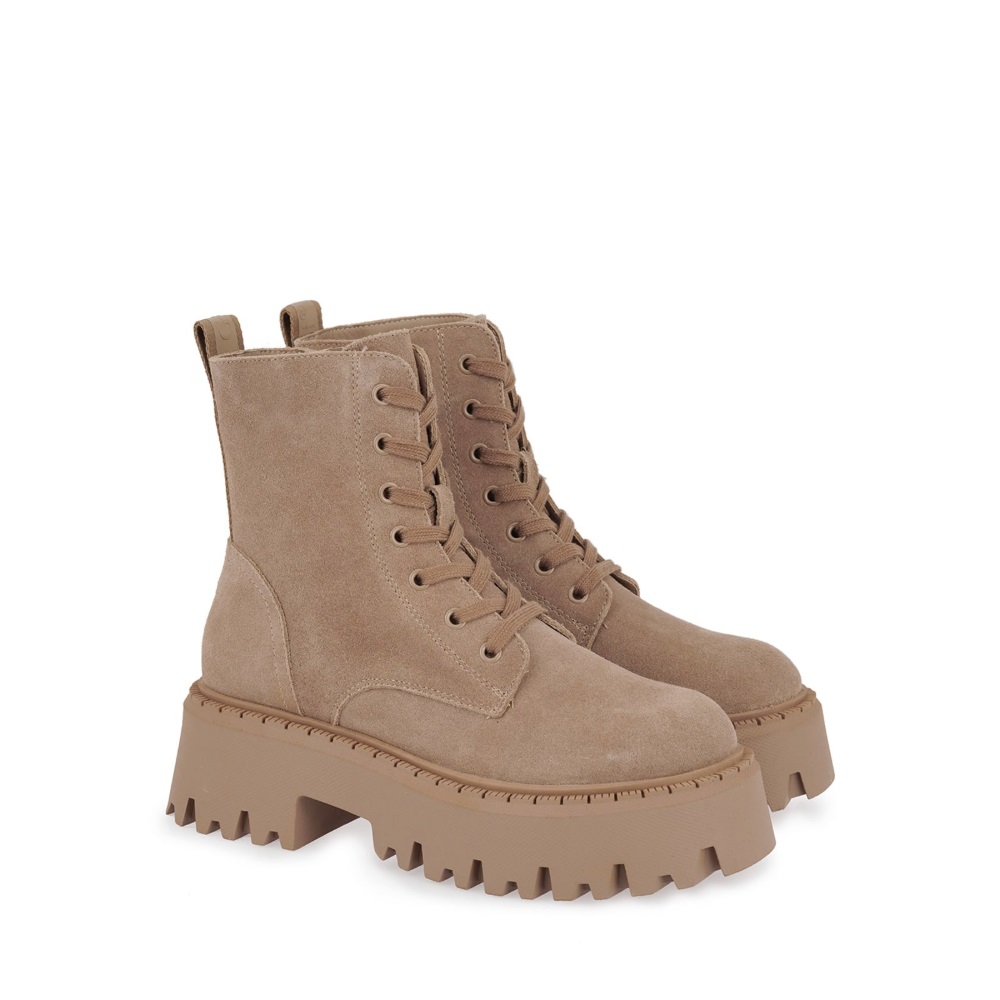 Γυναικείο μποτάκι καστόρι δέρμα Renato Garini  Χ303R2383416 Collection Fall/Winter 2026/27