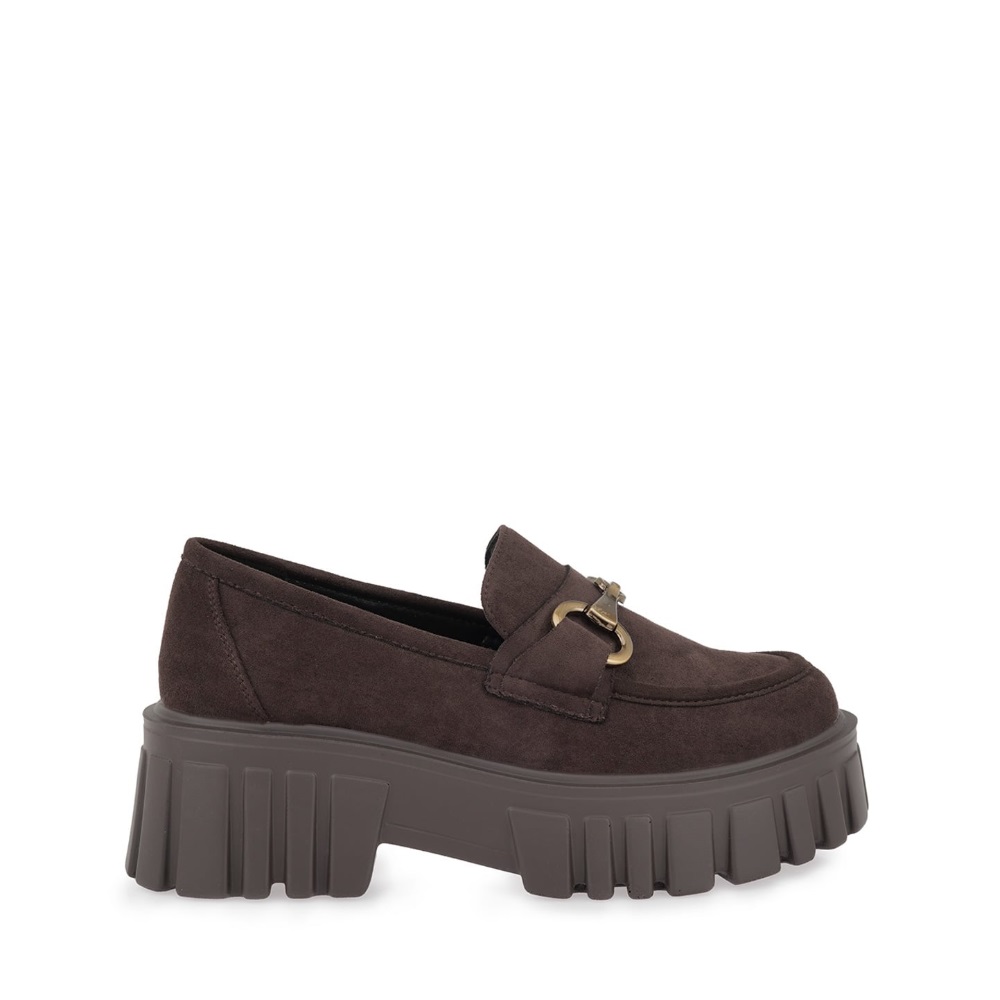 Γυναικείο loafer σε καφέ χρώμα Renato Garini Χ119R6223504 Collection Fall/Winter 2026/27