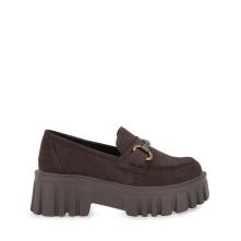 Γυναικείο loafer σε καφέ χρώμα Renato Garini Χ119R6223504 Collection Fall/Winter 2026/27