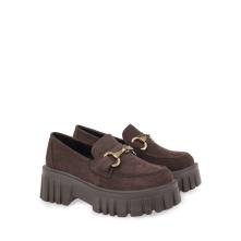 Γυναικείο loafer σε καφέ χρώμα Renato Garini Χ119R6223504 Collection Fall/Winter 2026/27 2