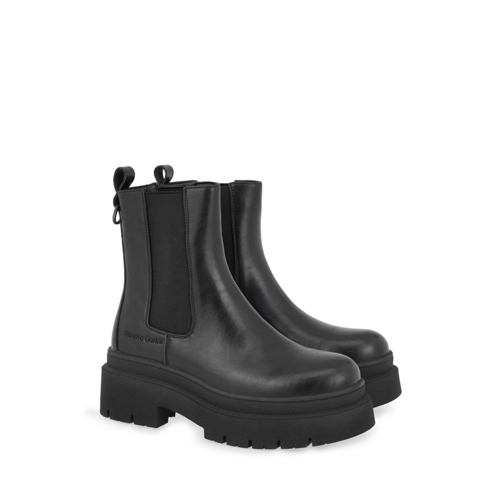 Γυναικείο μποτάκι σε μαύρο χρώμα Renato Garini  Χ319R2733001 Collection Fall/Winter 2026/27