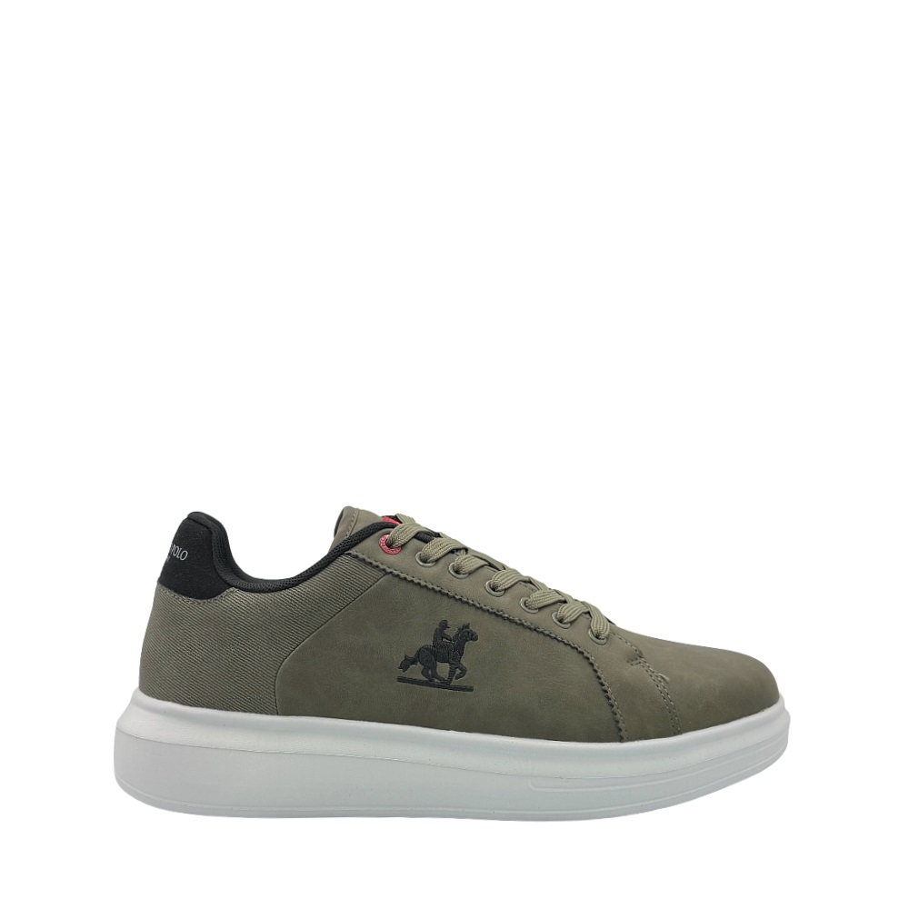Ανδρικό sneaker σε πράσινο  χρώμα US Grand Polo GΡΜ21135Ν-62/7720  Collection Fall/Winter 2026/27