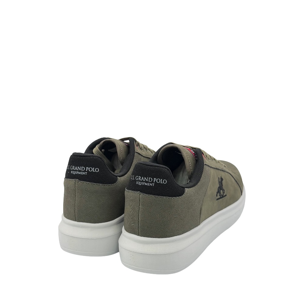 Ανδρικό sneaker σε πράσινο  χρώμα US Grand Polo GΡΜ21135Ν-62/7720  Collection Fall/Winter 2026/27