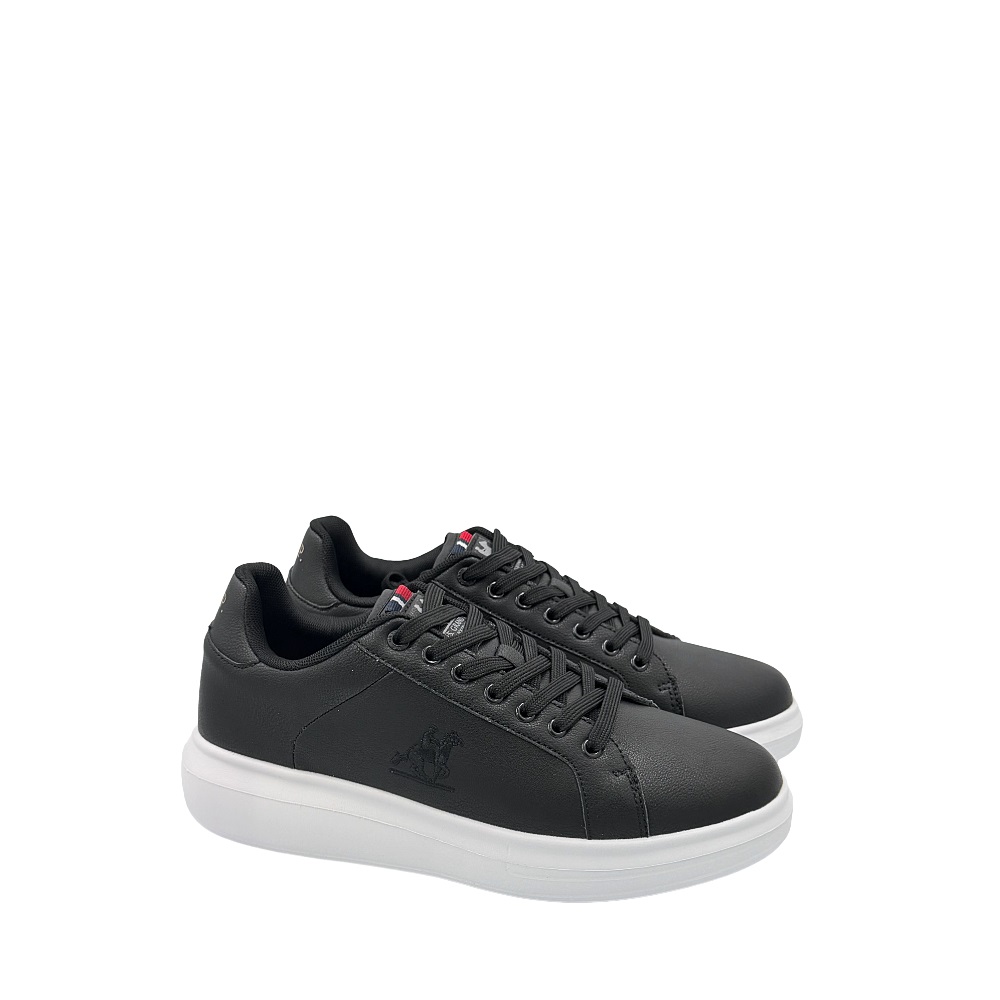 Ανδρικό sneaker σε μαύρο  χρώμα US Grand Polo GΡΜ21136L-62/2020  Collection Fall/Winter 2026/27