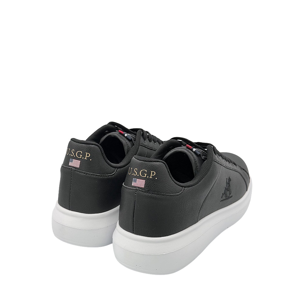 Ανδρικό sneaker σε μαύρο  χρώμα US Grand Polo GΡΜ21136L-62/2020  Collection Fall/Winter 2026/27