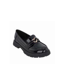 Παιδικό loafer μαύρο EXE Kids ΧΑ21U6232007 Collection Fall/Winter 2026/27 2