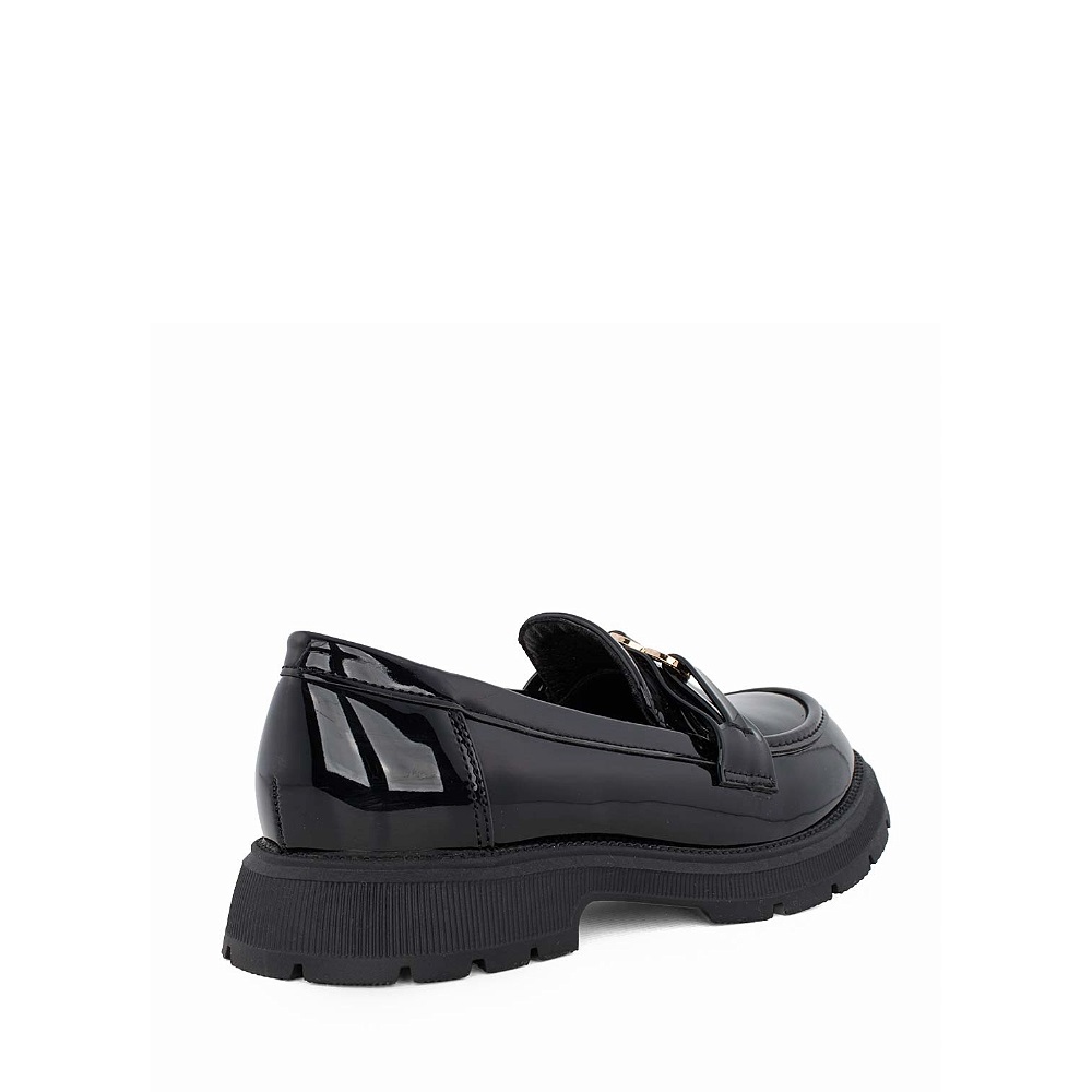 Παιδικό loafer μαύρο EXE Kids ΧΑ21U6232007 Collection Fall/Winter 2026/27