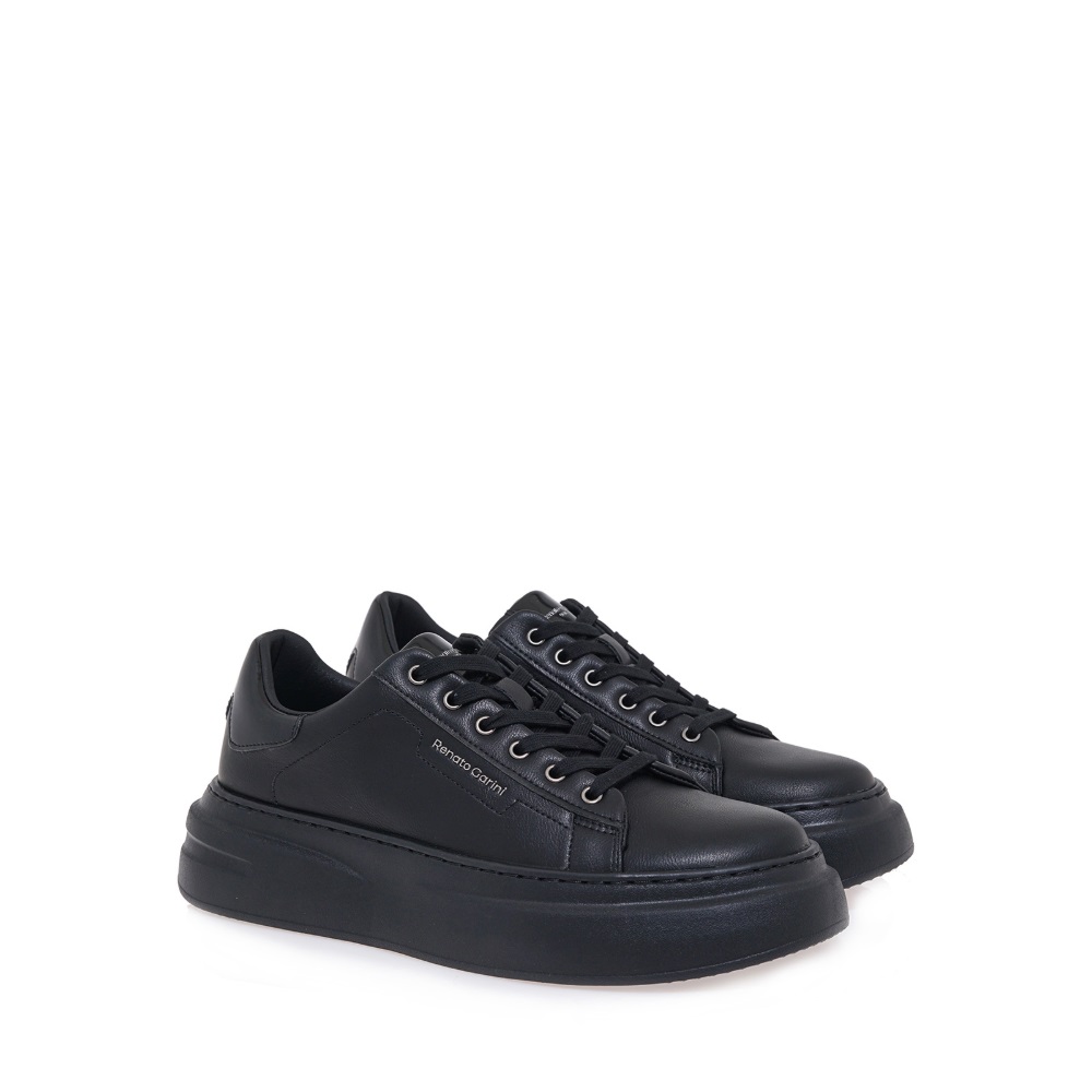 Ανδρικό sneaker σε μαύρο  χρώμα Renato Garini  X5700608306J  Collection Fall/Winter 2026/27