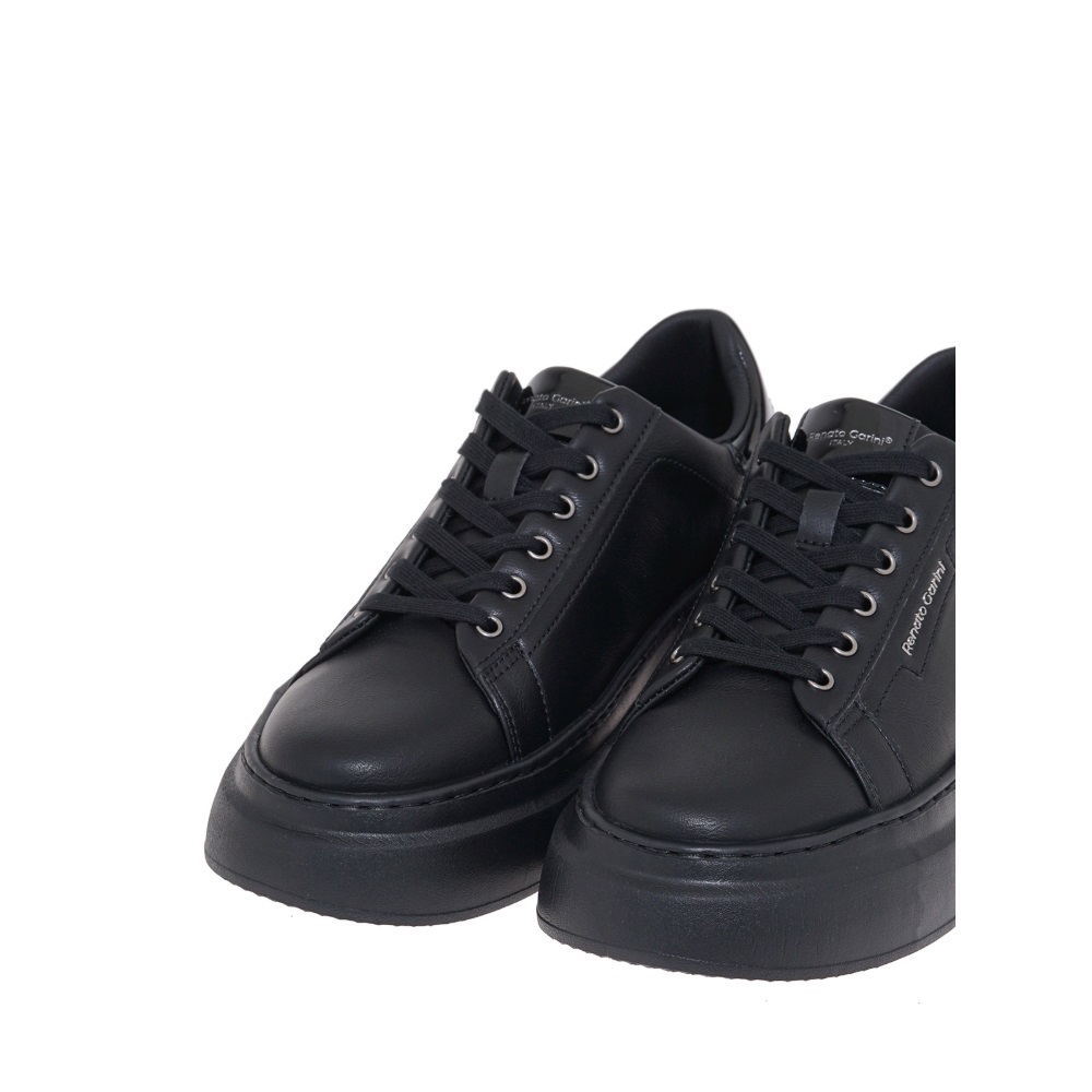 Ανδρικό sneaker σε μαύρο  χρώμα Renato Garini  X5700608306J  Collection Fall/Winter 2026/27