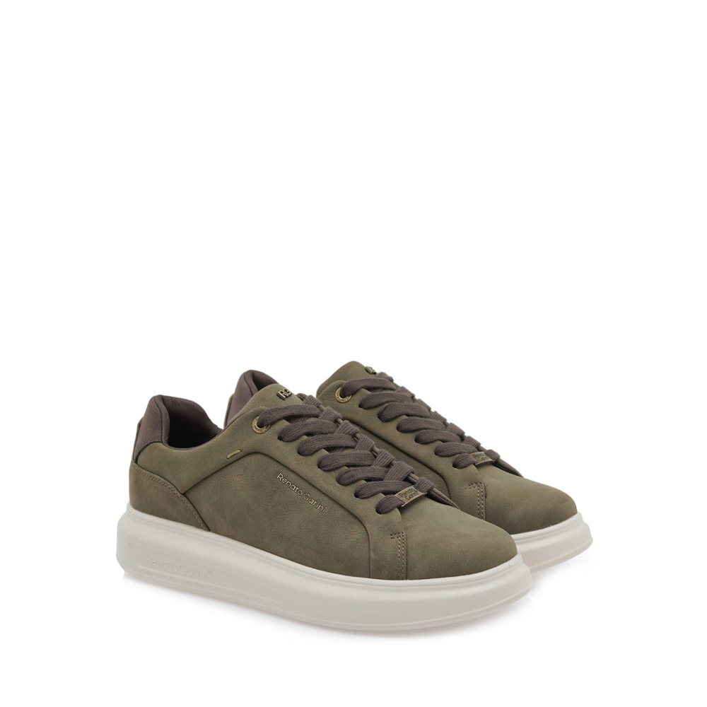 Ανδρικό sneaker σε χακί  χρώμα Renato Garini  X570081639V3  Collection Fall/Winter 2026/27