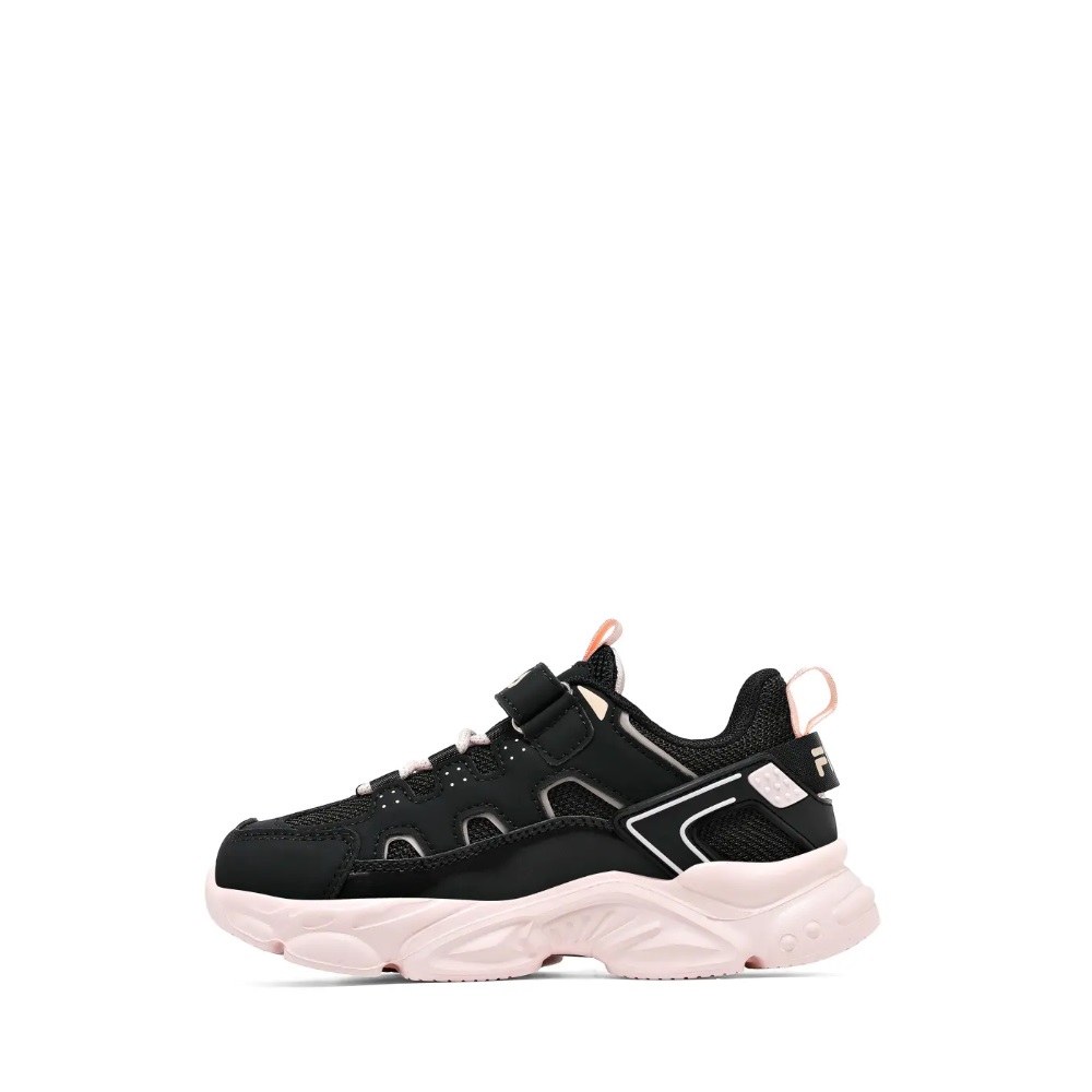FILA Memory Spinel 3 V Unisex Kids' Shoes μαύρο/ροζ