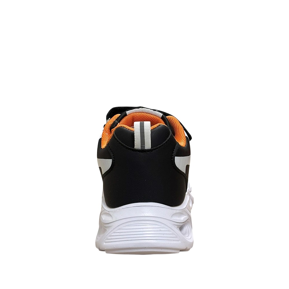 Italian Brainrot Παιδικά Sneakers Ανατομικά με Σκρατς & Φωτάκια Μαύρο SΚ330-SF118