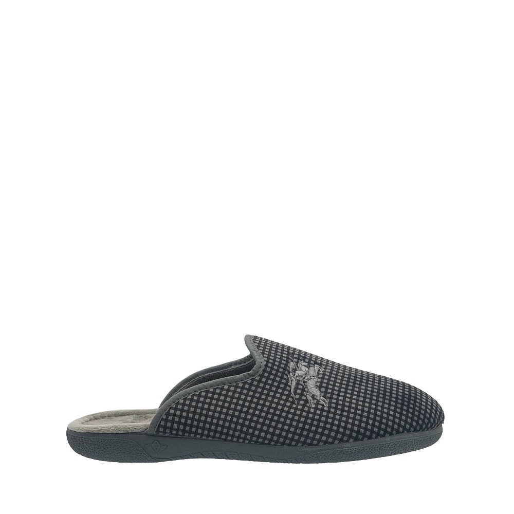 Ανρδική χειμερινή παντόφλα γκρί Adams Shoes 1-624-26615-19