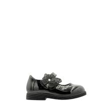 Παιδική ανατομική  μπαλαρίνα μαύρο λουστρ. Adams Shoes  1-916-26503-39