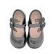 Παιδική ανατομική  μπαλαρίνα μαύρο λουστρ. Adams Shoes  1-916-26503-39-2
