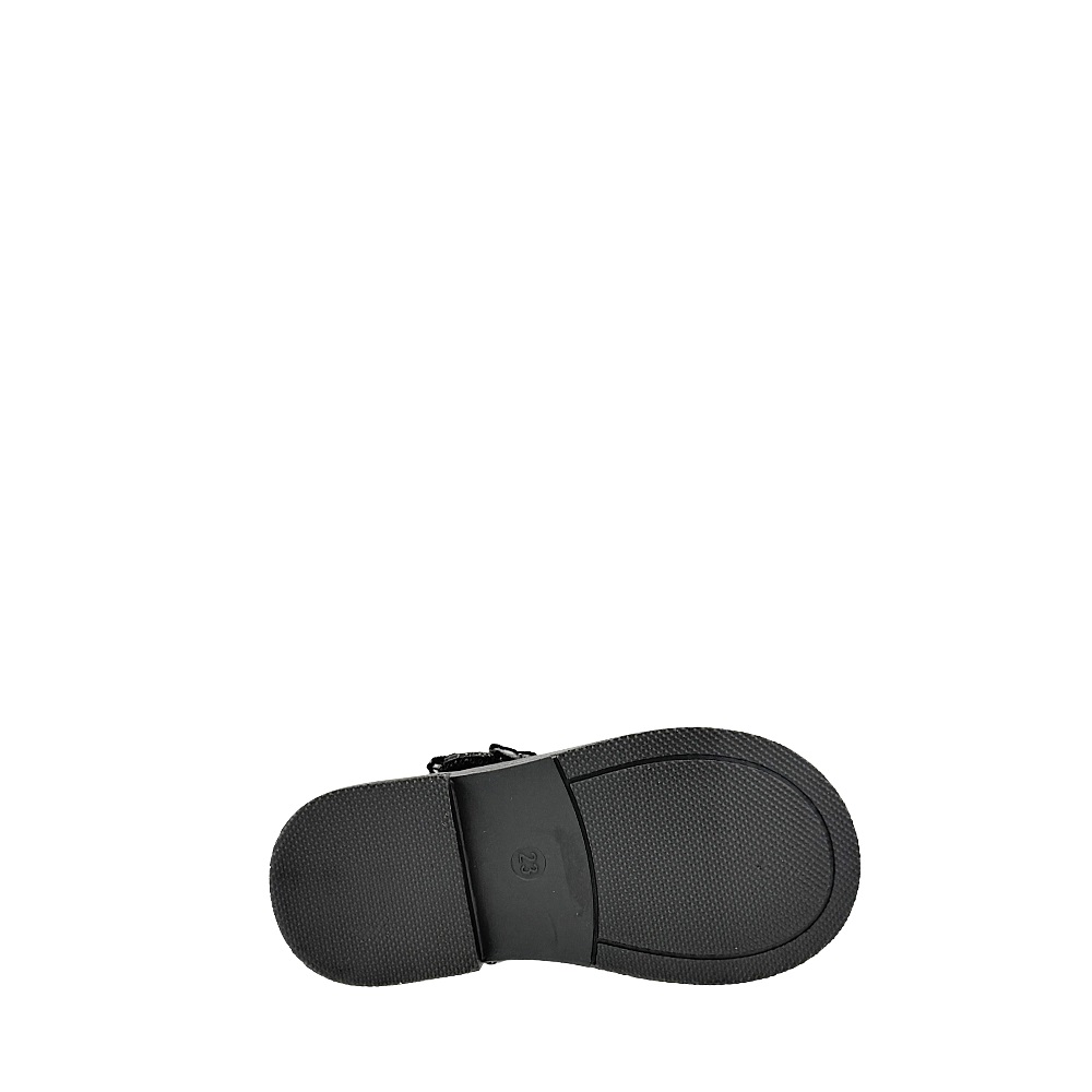 Παιδική ανατομική  μπαλαρίνα μαύρο λουστρ. Adams Shoes  1-916-26503-39