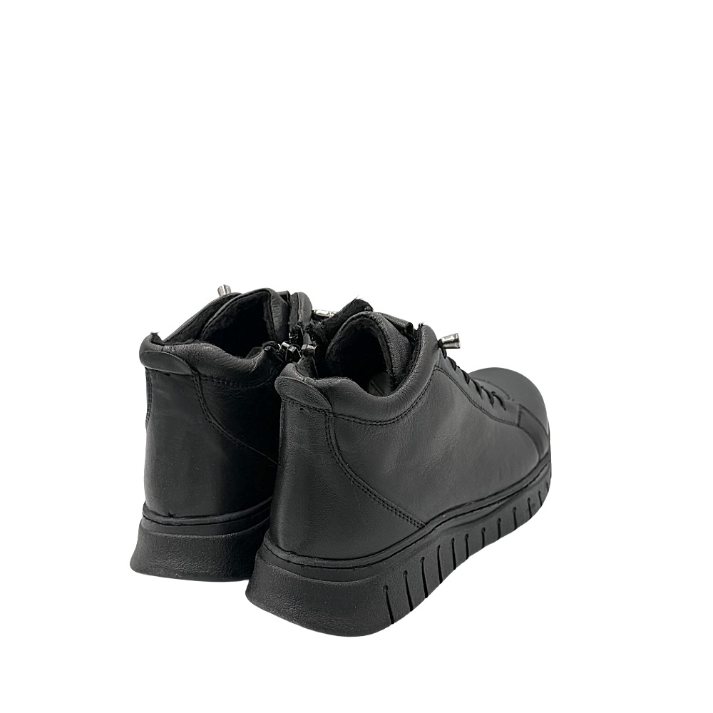 Γυναικείο δερμάτινο μποτάκι Adams Shoes  1-219-26606-27
