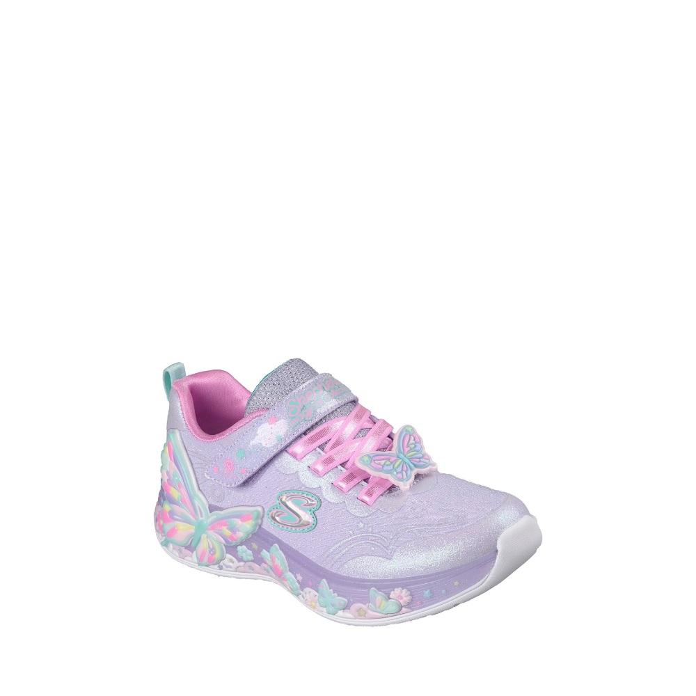 Παιδικό αθλητικό sneaker για κοτίτσι Skechers S-Lights Butterfly Bliss  303065LC-LVΜΤ