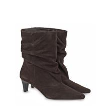 Γυναικείο δερμάτινο μποτάκι καφέ EXE  Χ370V3883504 Collection Fall/Winter 2026/27 2