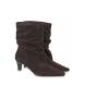 Γυναικείο δερμάτινο μποτάκι καφέ EXE  Χ370V3883504 Collection Fall/Winter 2026/27-1