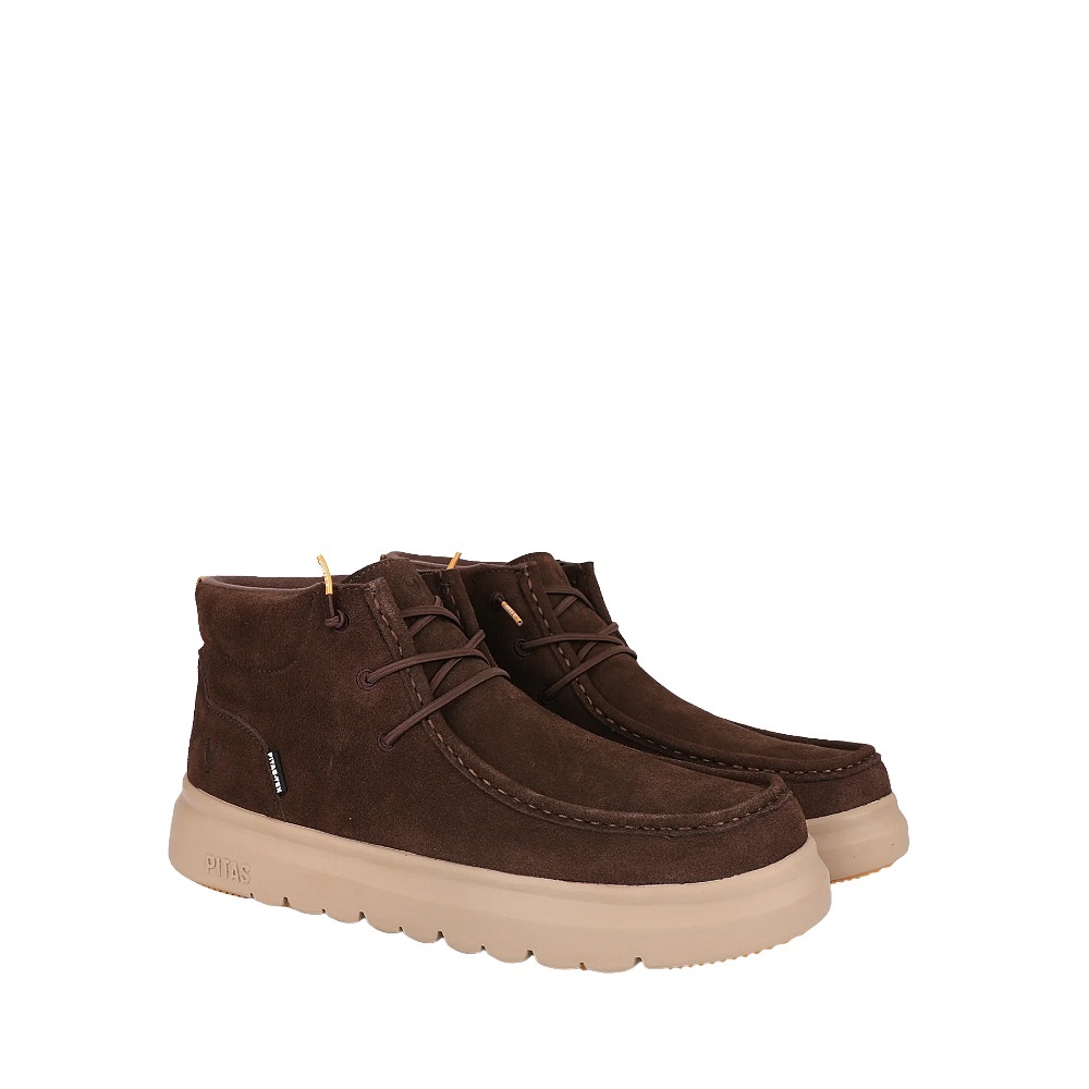 Ανδρικό δερμάτινο μποτάκι Walk in Pitas OLVERA Collection Fall/Winter 2026/27