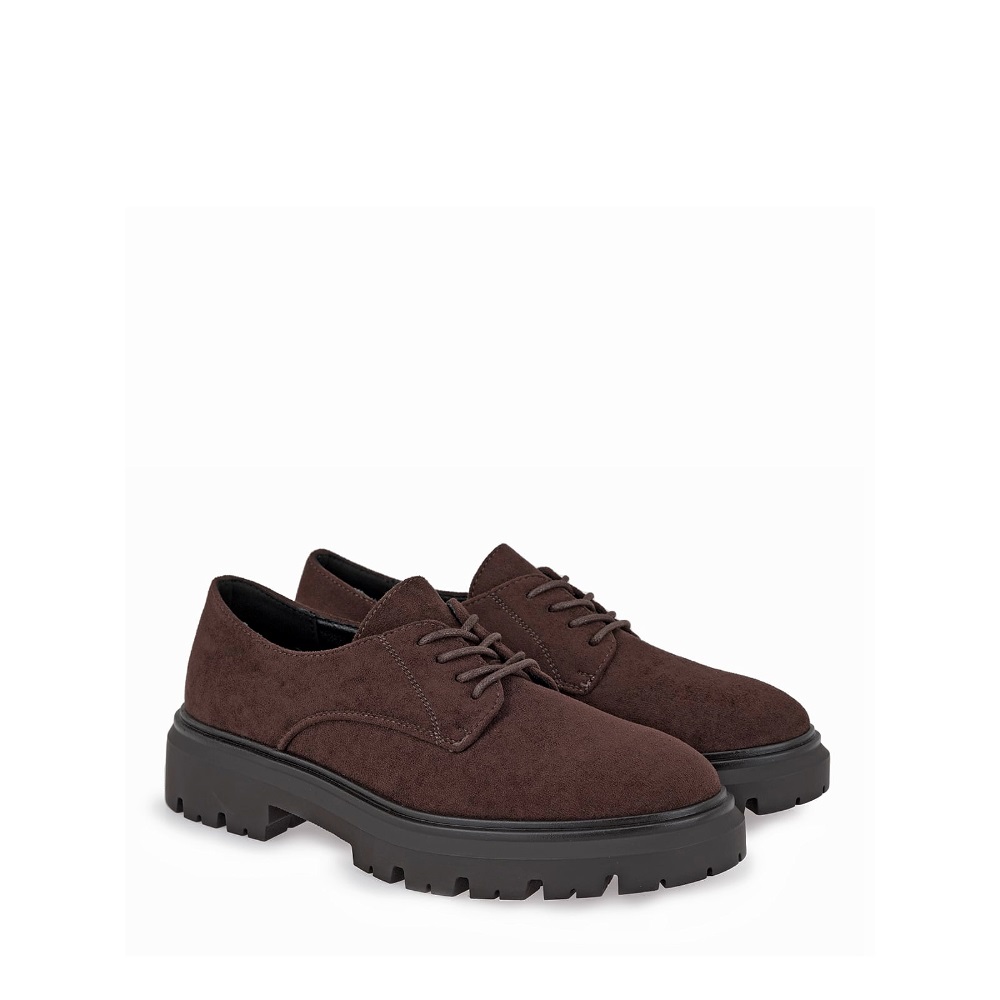 Γυναικείο loafer σε καφέ χρώμα EXE Χ135S5382504 Collection Fall/Winter 2026/27