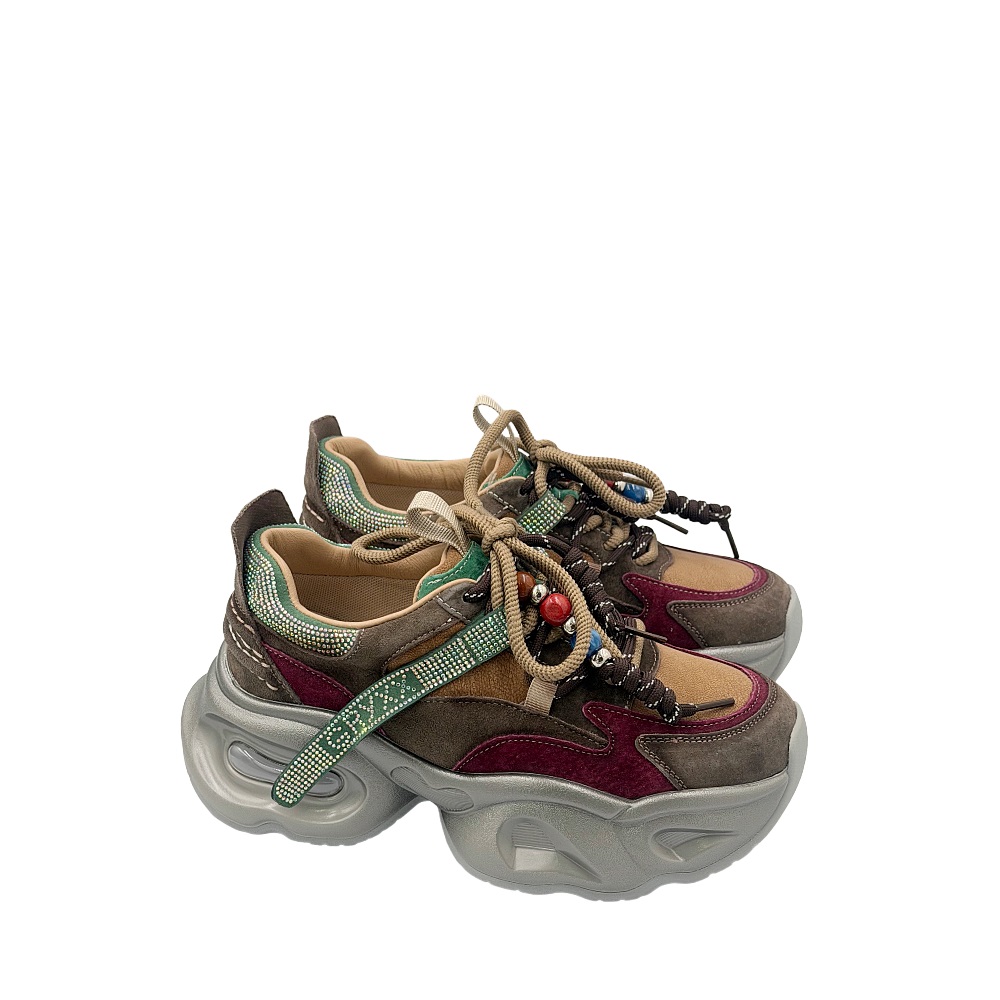 Γυναικείο δερμάτινο  sneaker Gryxx  1LΥ90012Β Collection Fall/Winter 2026/27