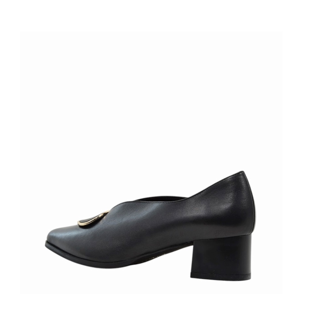 Γυναικείες γόβες Ragazza 0171 μαύρο δέρμα Collection Fall/Winter 2026/27