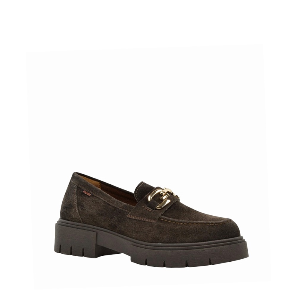 Γυναικεία μοκασίνια loafer  Ragazza 0190  δέρμα καστόρι