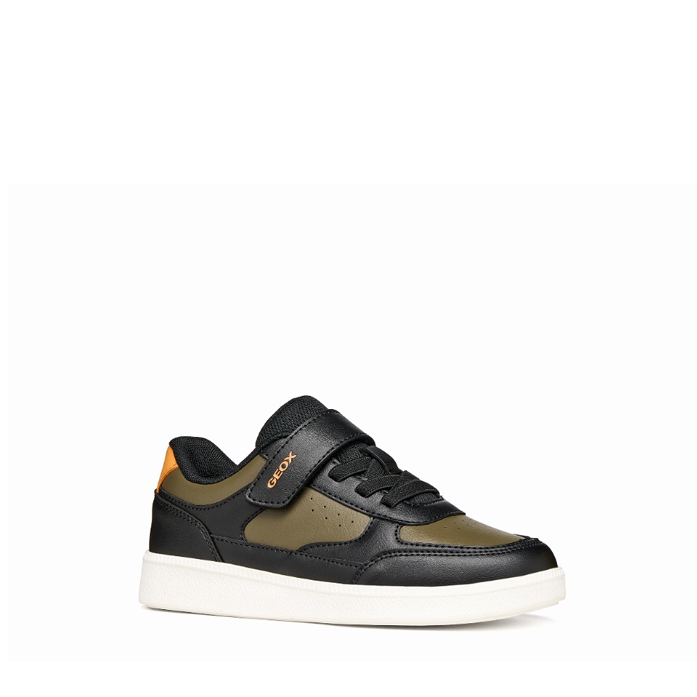 Αγόρι παιδικό Παπούτσι GEOX NEW EMPERLIX J66DJD 0003W C0033 BLACK MILITARY