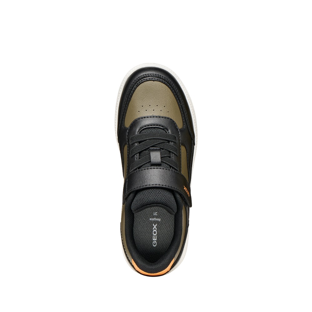 Αγόρι παιδικό Παπούτσι GEOX NEW EMPERLIX J66DJD 0003W C0033 BLACK MILITARY
