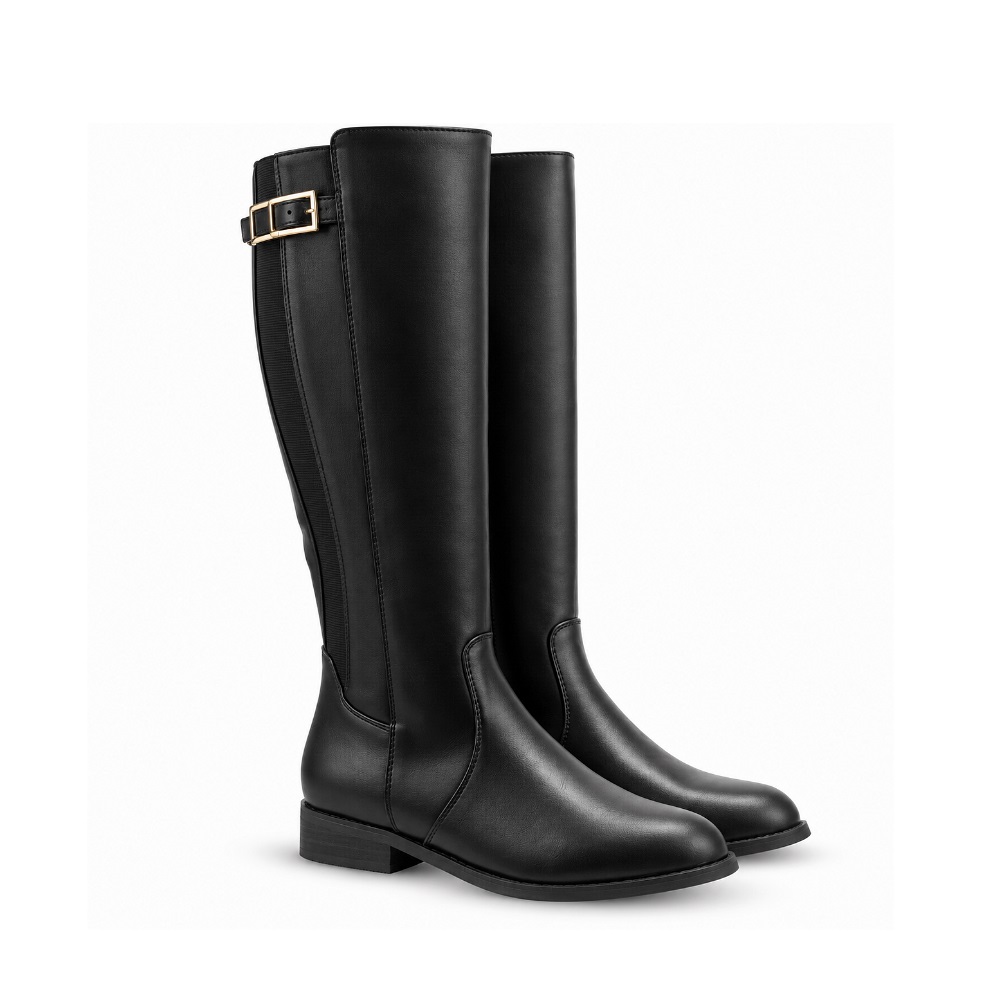 Γυναικεία μπότα σε μαύρο χρώμα Adam's Shoes  1-829-26511-27