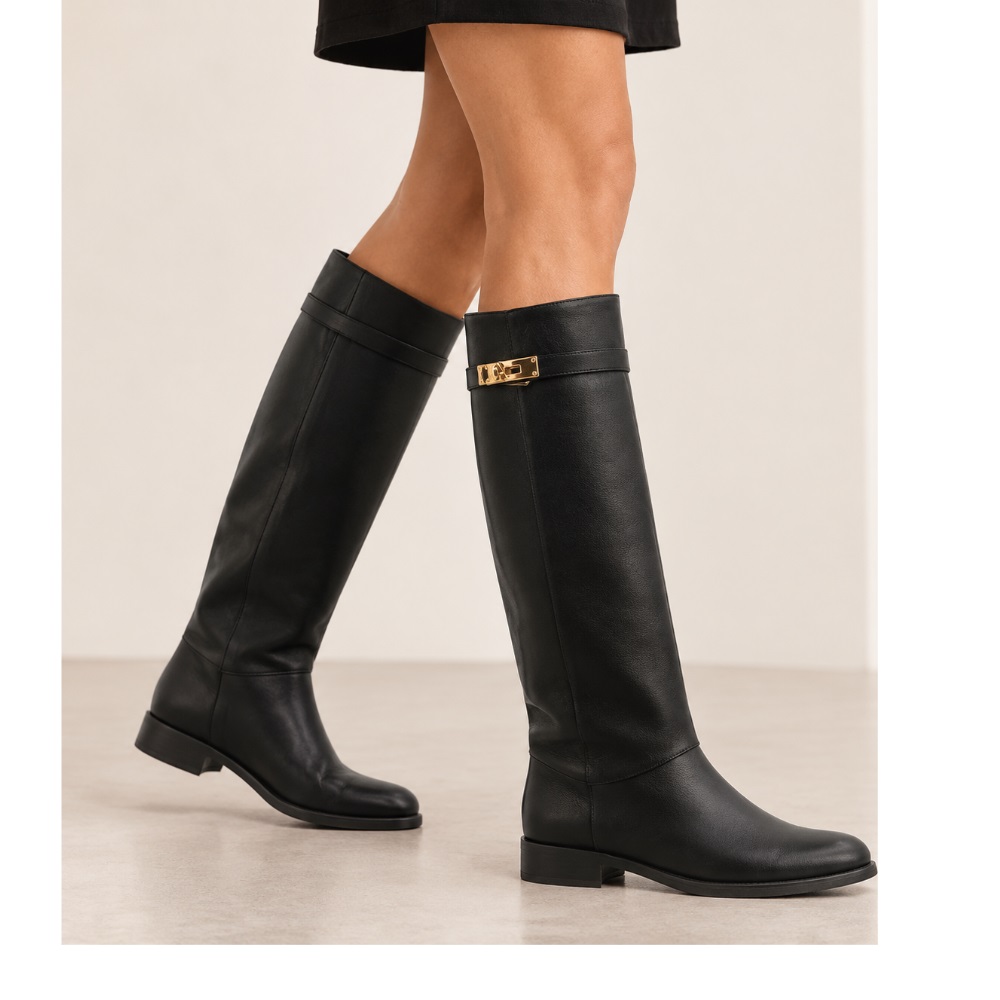 Γυναικεία μπότα σε μαύρο χρώμα Adam's Shoes  1-829-26507-27