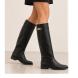 Γυναικεία μπότα σε μαύρο χρώμα Adam's Shoes  1-829-26507-27-3