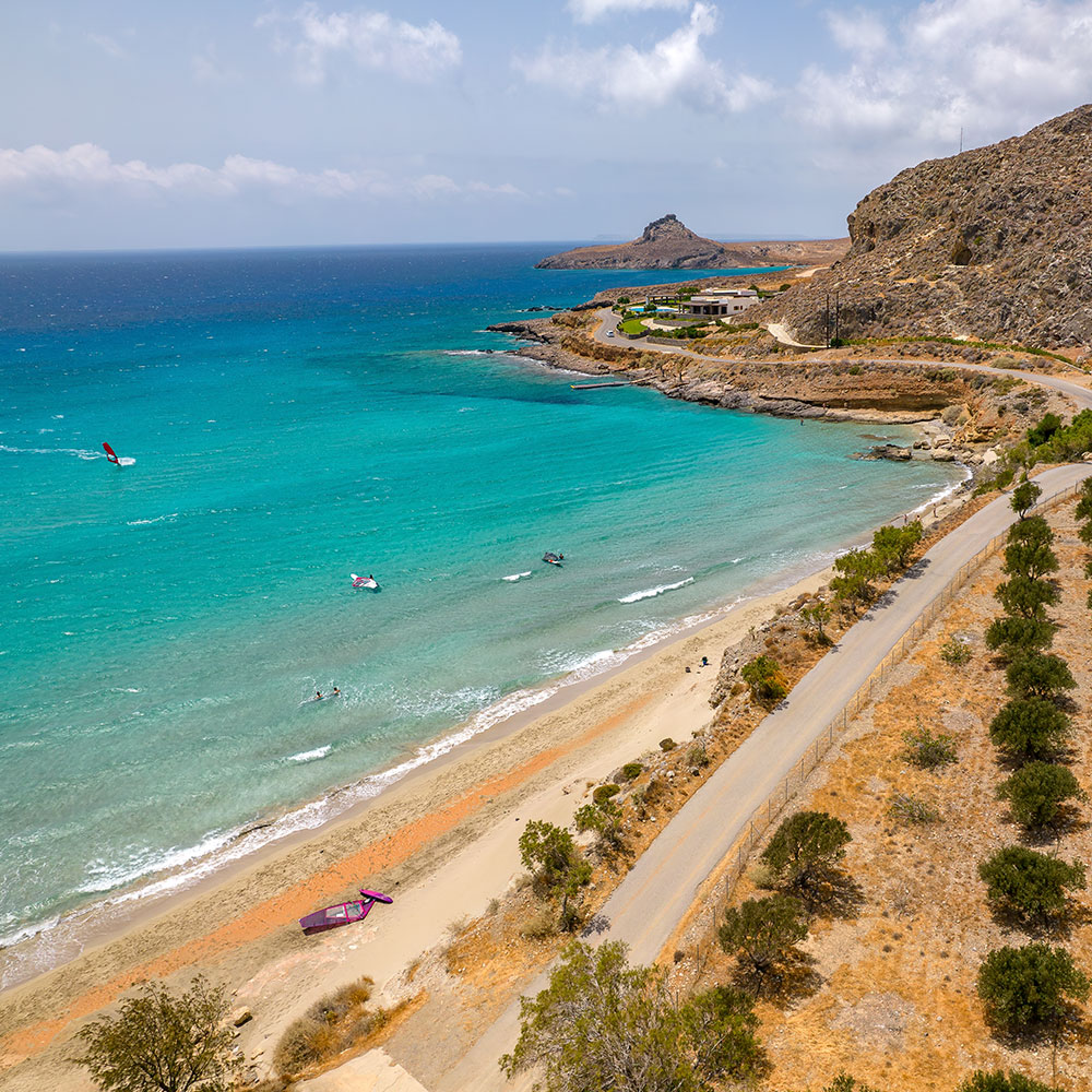Ξερόκαμπος & παραλία Σητείας