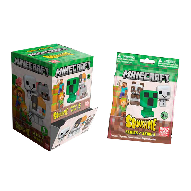 Zuru Φιγούρα Minecraft Squishy Σε Σακουλάκι Έκπληξη S5 1Τμχ 10524930