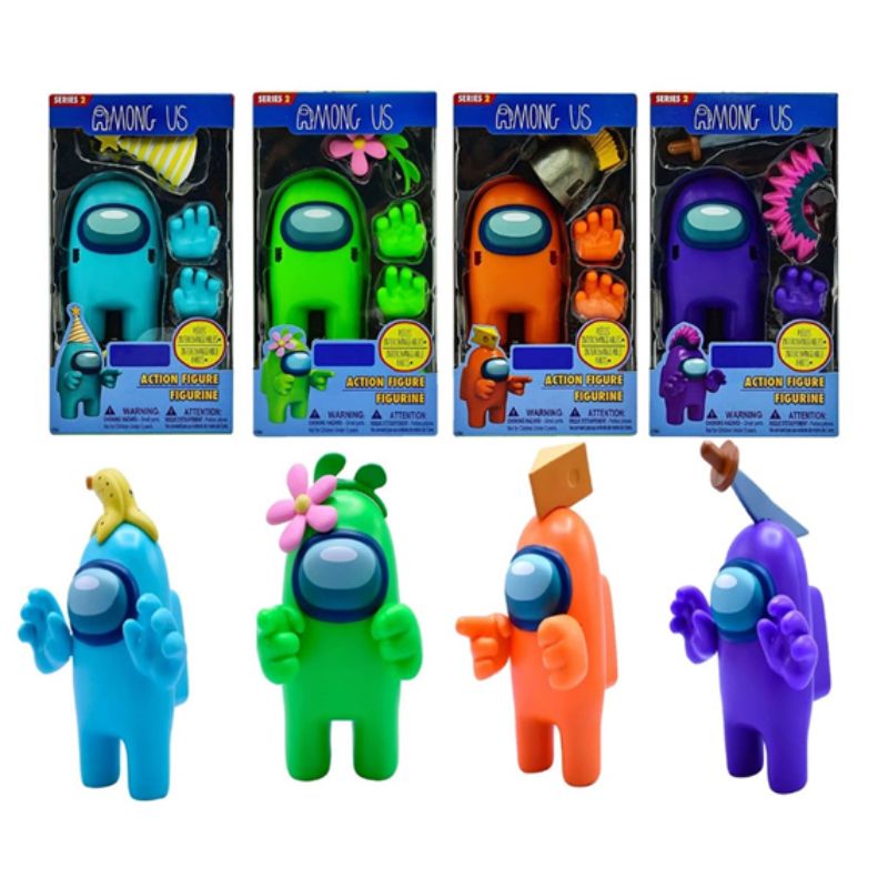 Gama Brands P.M.I. Φιγούρα Among Us Action 10εκ - Σχέδια 10598306