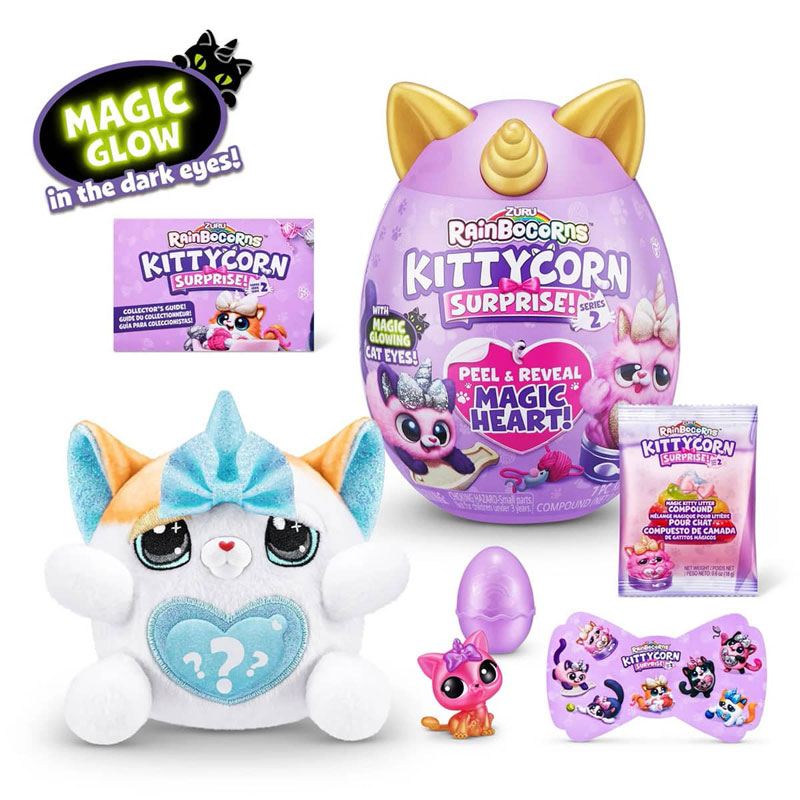 Zuru Αυγό Rainbocorns Kittycorn Surprise Magic Heart Series 2 - Σχέδια 11809279