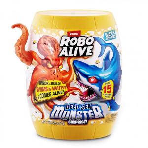 Zuru Robo Alive Deep Sea Monster Surprise Βαρέλι με Χταπόδι και 15+ Εκπλήξεις 11871155B