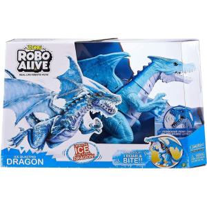 Zuru Robo Alive Ρομποτικός  Dragon Ice Breathing Δράκος Μπλε 1187115A