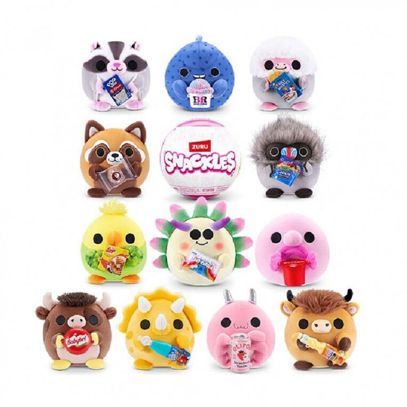 Zuru Snackles Λούτρινο 13εκ. σε Μπαλάκι Έκπληξη Σειρά 3 - Σχέδια 11877689