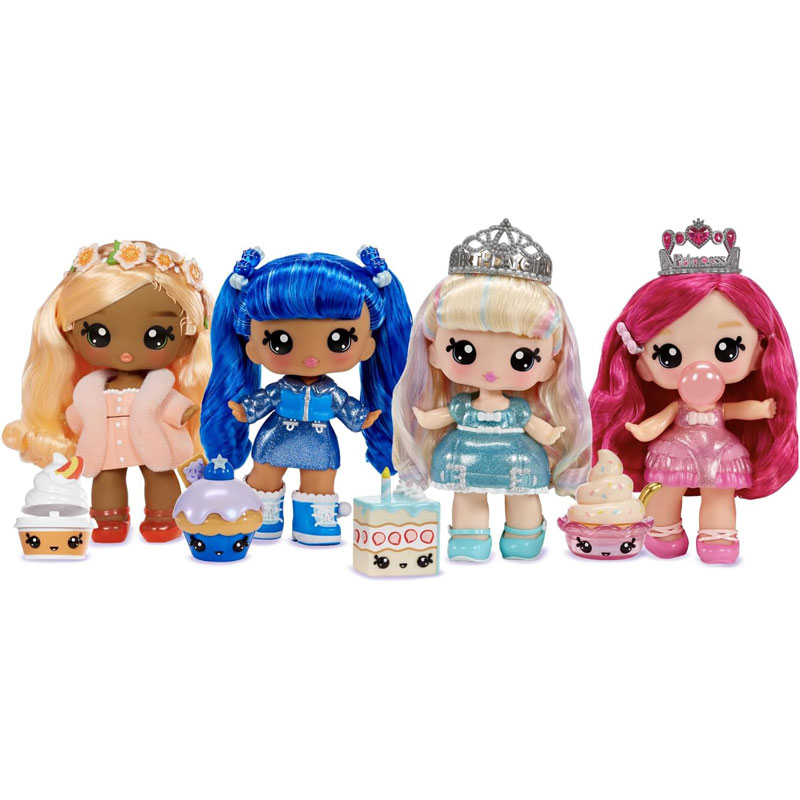 MGA Entertainment Yummiland Lipgloss Large Doll 25cm Κούκλα & Ζωάκι Num Nom- Σχέδια 120728-EUC