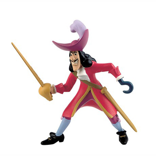 Bullyland Παιχνίδι Μινιατούρα Captain Hook (Peter Pan) 10cm 12651