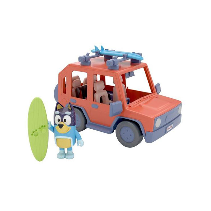 Giochi Preziosi Bluey Family Cruiser Οικογενειακό Αυτοκίνητο με Φιγούρα & Αξεσουάρ 13018