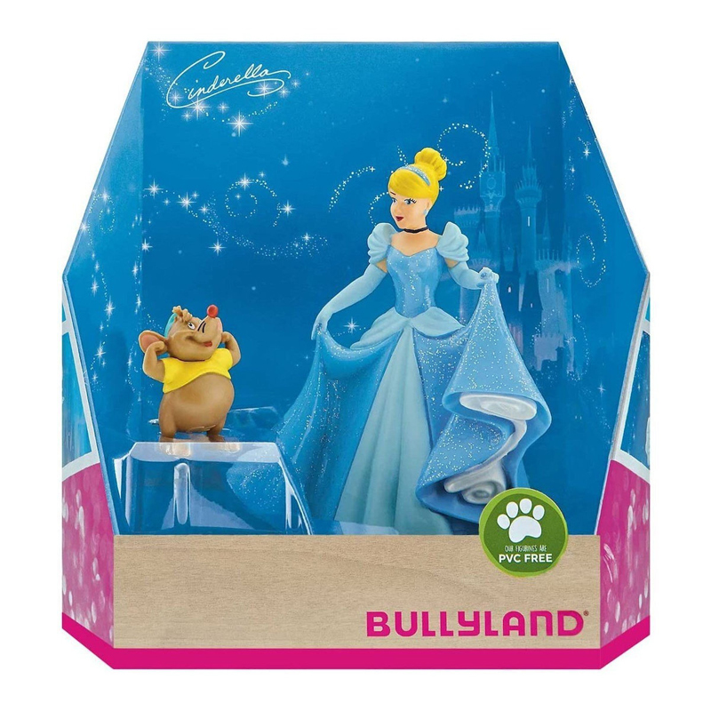 Bullyland Παιχνίδι Μινιατούρες σετ δώρου 2τεμ Cinderella & Gus - Disney Cinderella 10cm 13438