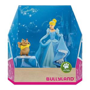 Bullyland Παιχνίδι Μινιατούρες σετ δώρου 2τεμ Cinderella & Gus - Disney Cinderella 10cm 13438