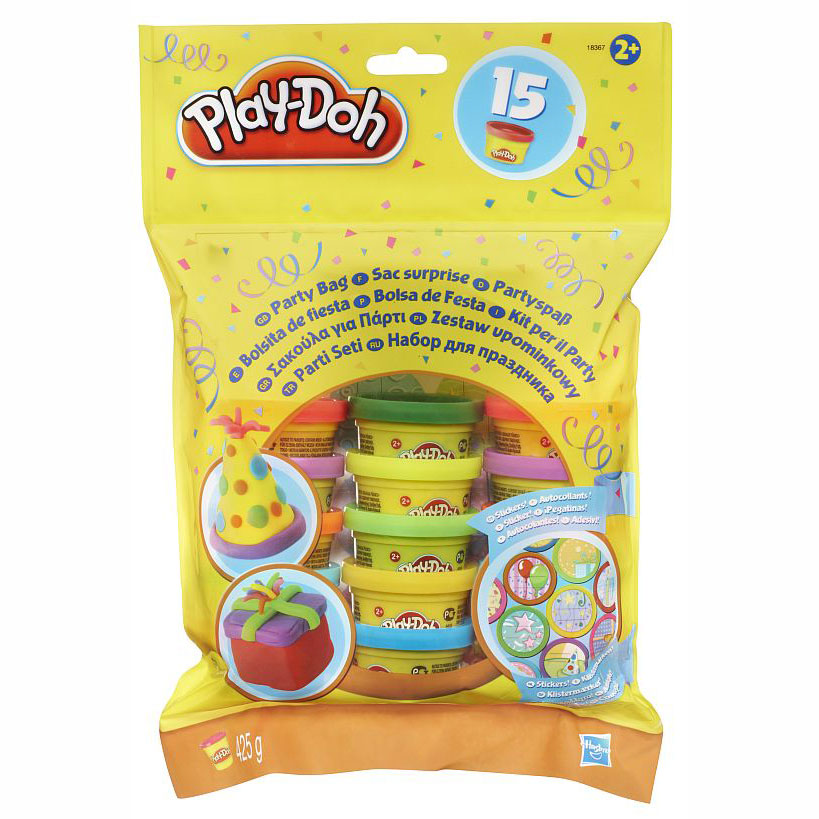 Hasbro Play-Doh Party Bag 15 μίνι βαζάκια 18367