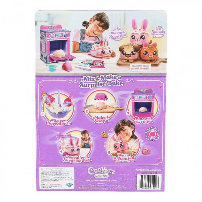 Cookeez Makery Μαγικό Φουρνάκι με Ζωάκι Έκπληξη Ροζ 23502